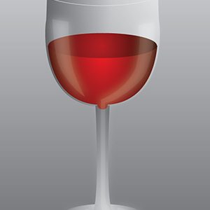 Wijnglas Illustratie